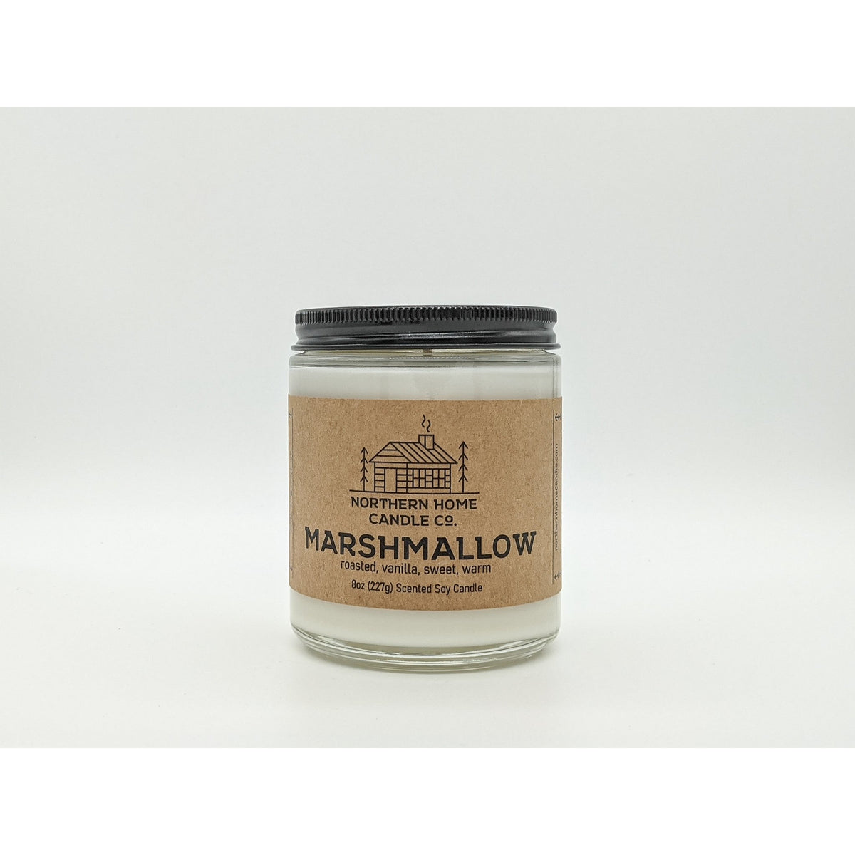 Marshmallow Scented Soy Candle Northern Home Candle Company